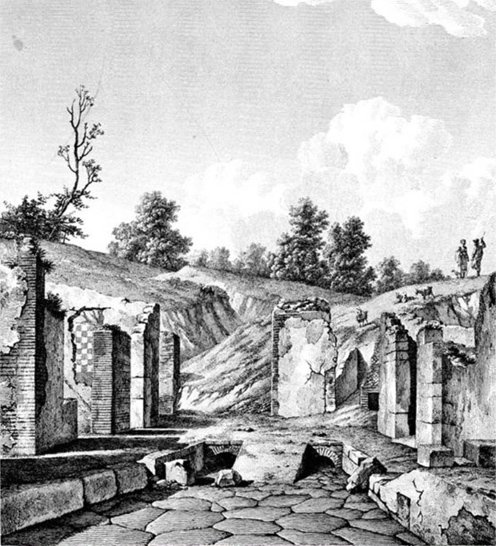 F. Mazois, Les Ruines de Pompéi, París, 1812 - 1838