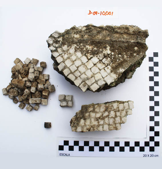 Categoría: Teselass; material: Mármol; campaña: 2009