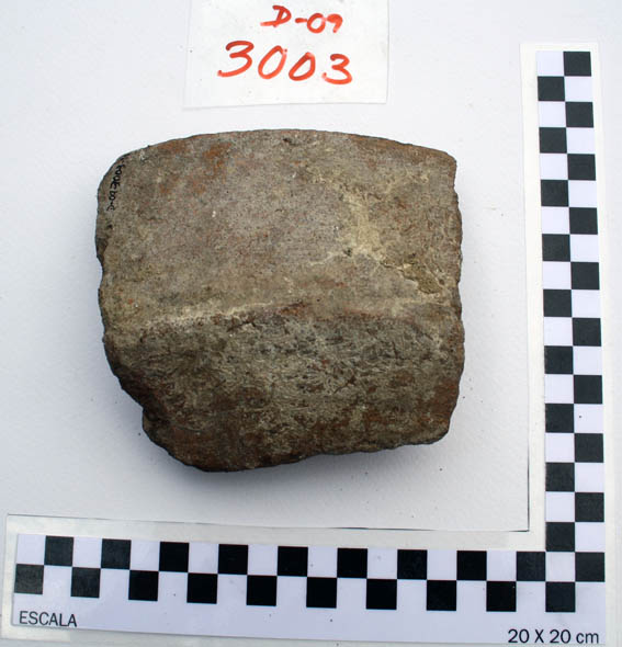 Categoría: Ánfora; material: Cerámica; campaña: 2009